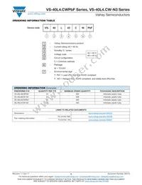 VS-40L40CWPBF Datasheet Page 5