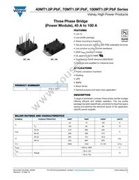 VS-40MT160PBPBF Datasheet Cover