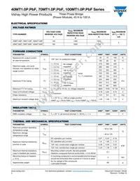 VS-40MT160PBPBF Datasheet Page 2