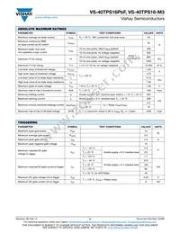 VS-40TPS16-M3 Datasheet Page 2