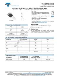 VS-40TTS12HM3 Datasheet Cover