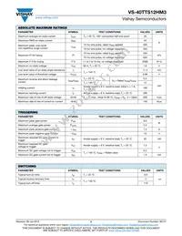 VS-40TTS12HM3 Datasheet Page 2