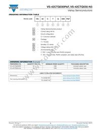 VS-42CTQ030-N3 Datasheet Page 5