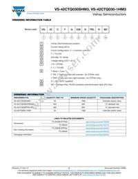 VS-42CTQ030STRRHM3 Datasheet Page 5