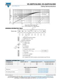 VS-45APS16LHM3 Datasheet Page 4
