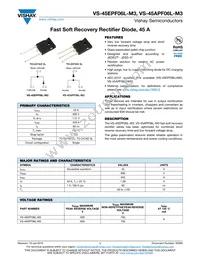 VS-45EPF06L-M3 Datasheet Cover