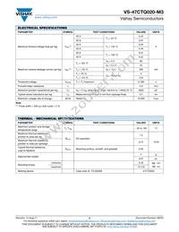 VS-47CTQ020-M3 Datasheet Page 2