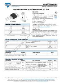 VS-48CTQ060-M3 Datasheet Cover