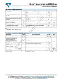 VS-48CTQ060-N3 Datasheet Page 2