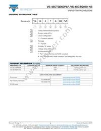 VS-48CTQ060-N3 Datasheet Page 5