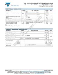 VS-48CTQ060STRRPBF Datasheet Page 2