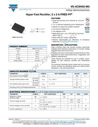 VS-4CSH02-M3/87A Datasheet Cover