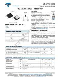 VS-4EVH01HM3/I Datasheet Cover