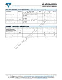 VS-4EWH02FNTRR-M3 Datasheet Page 2