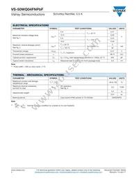 VS-50WQ04FNTRRPBF Datasheet Page 2