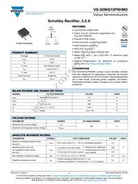 VS-50WQ10FNHM3 Datasheet Cover