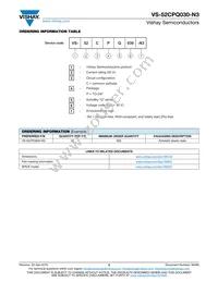 VS-52CPQ030PBF Datasheet Page 5