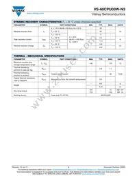 VS-60CPU03W-N3 Datasheet Page 2
