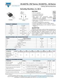 VS-60CTQ045-N3 Datasheet Cover
