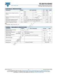 VS-60CTQ150HN3 Datasheet Page 2