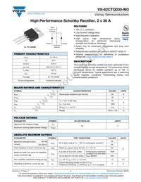 VS-62CTQ030-M3 Cover