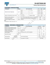 VS-62CTQ030-M3 Datasheet Page 2