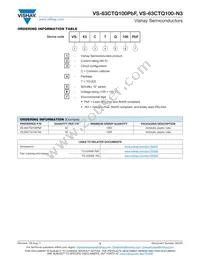 VS-63CTQ100PBF Datasheet Page 5