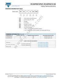 VS-65PQ015-N3 Datasheet Page 5
