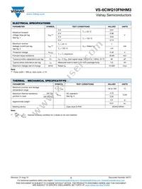 VS-6CWQ10FNHM3 Datasheet Page 2