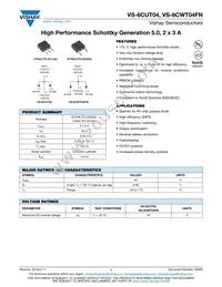 VS-6CWT04FN Datasheet Cover