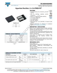 VS-6DKH02HM3/H Datasheet Cover