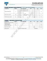 VS-6EWL06FNTRR-M3 Datasheet Page 2