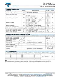 VS-6FR20M Datasheet Page 2