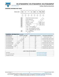 VS-6TQ040SPBF Datasheet Page 5