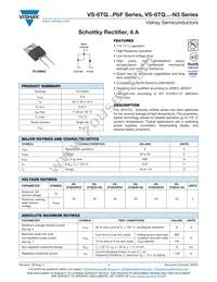 VS-6TQ045-N3 Datasheet Cover