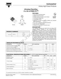 VS-70CRU02PBF Datasheet Cover