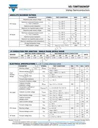 VS-70MT060WSP Datasheet Page 2