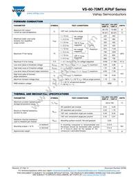 VS-70MT160KPBF Datasheet Page 2