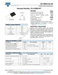 VS-75EPU12L-N3 Datasheet Cover