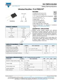 VS-75EPU12LHN3 Datasheet Cover