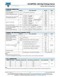 VS-80PFR160W Datasheet Page 2