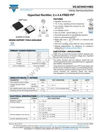 VS-8CVH01HM3/I Datasheet Cover
