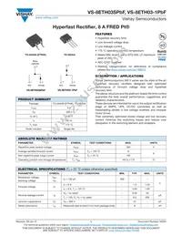 VS-8ETH03-1PBF Datasheet Cover