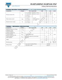 VS-8ETL06SPBF Datasheet Page 2