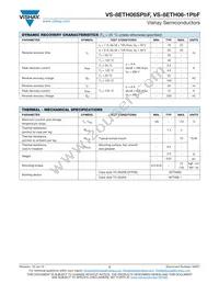 VS-8ETL06STRRPBF Datasheet Page 2