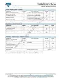 VS-8EWS16SPBF Datasheet Page 2
