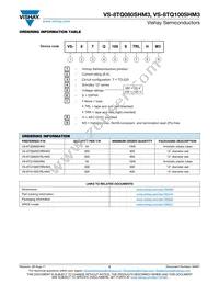 VS-8TQ080STRRHM3 Datasheet Page 5