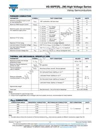 VS-95PF160 Datasheet Page 2