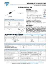 VS-95SQ015TR Datasheet Cover