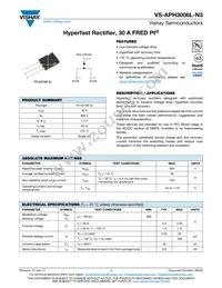 VS-APH3006L-N3 Datasheet Cover